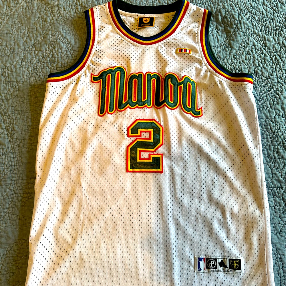 Fitted Hawaii Limited Release Manoa Basketball Jersey Sz. Large *Like New